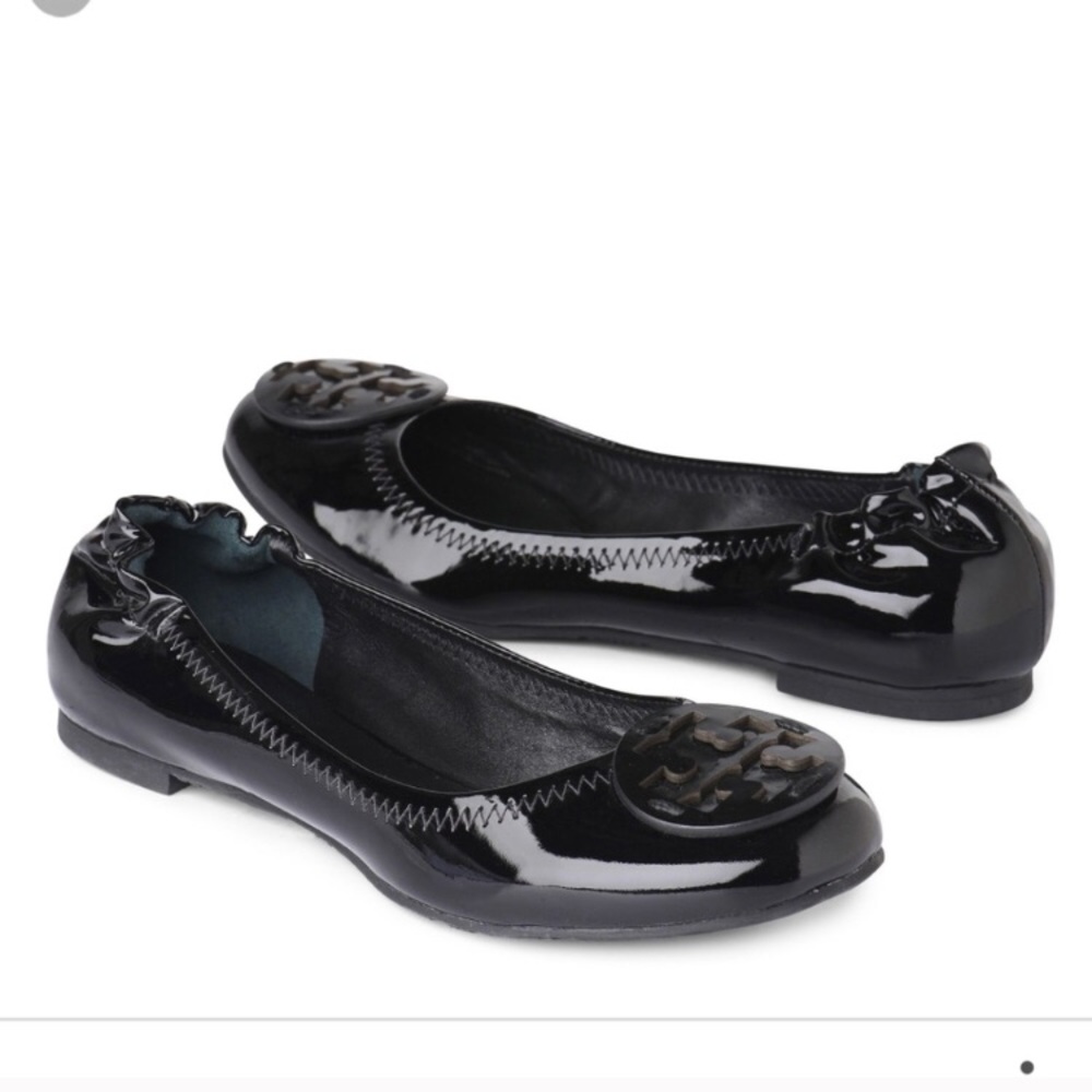 Black Tory Burch Patent Leather Flats ❤️🔥🙌🏼